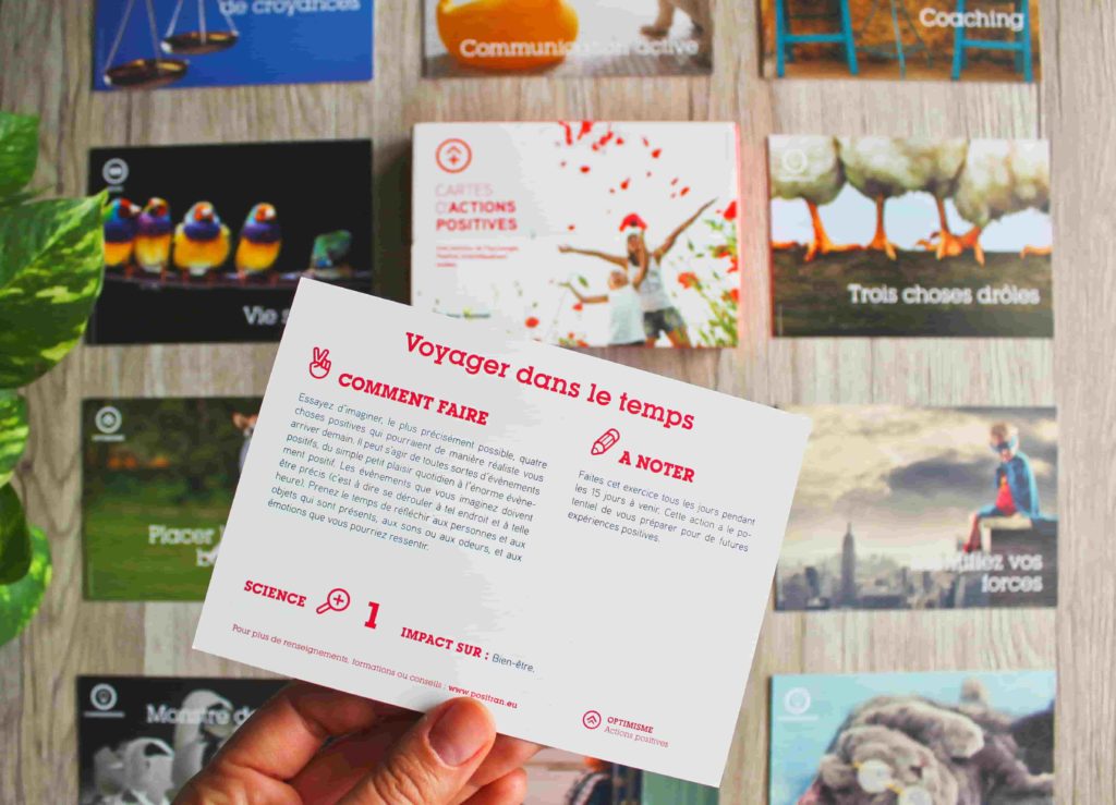 cartes d'actions positives
