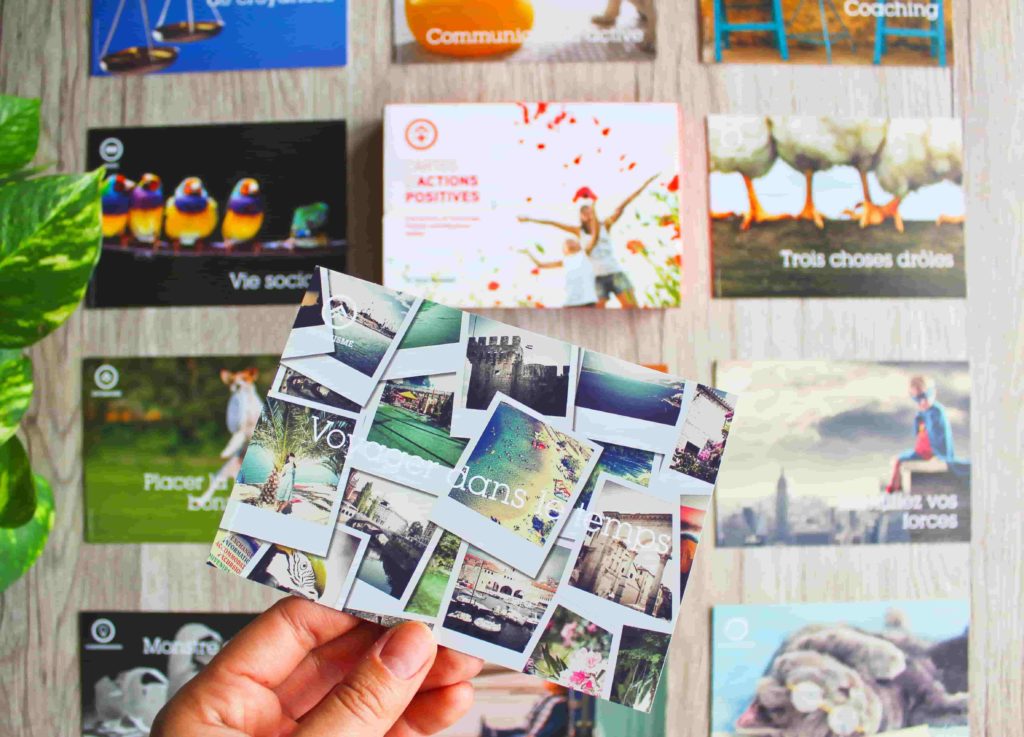 cartes d'actions positives