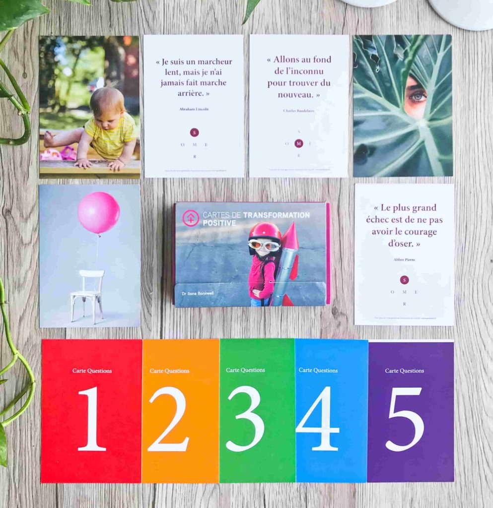 cartes de transformation positive
