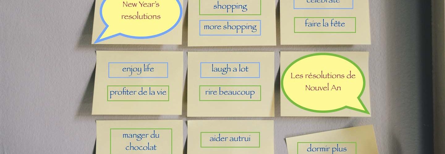 Bonnes resolutions du nouvel an
