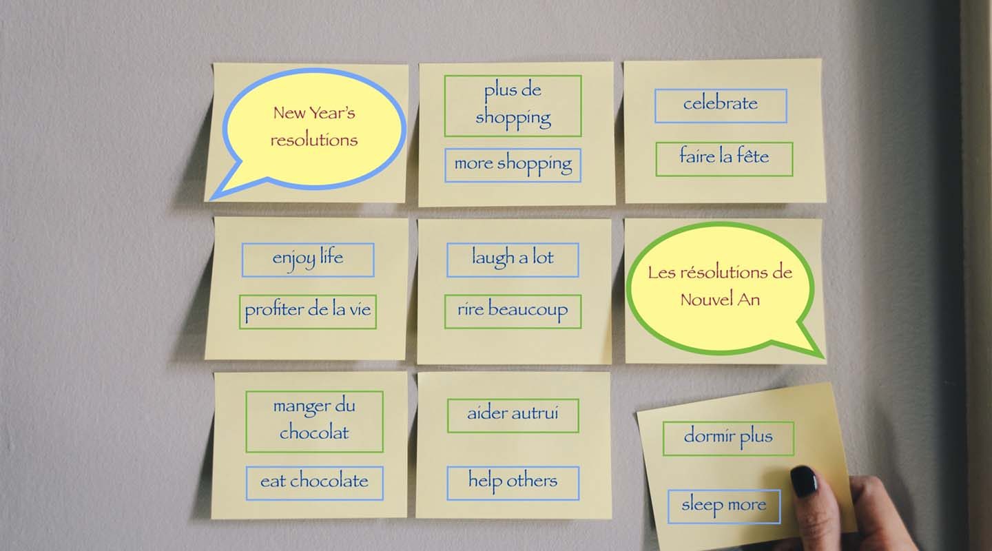Bonnes resolutions du nouvel an