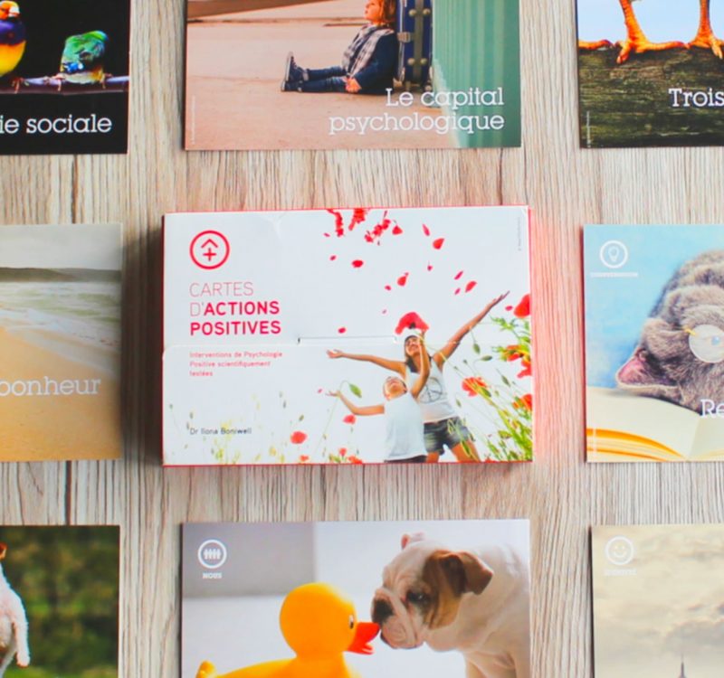 cartes d'actions positives
